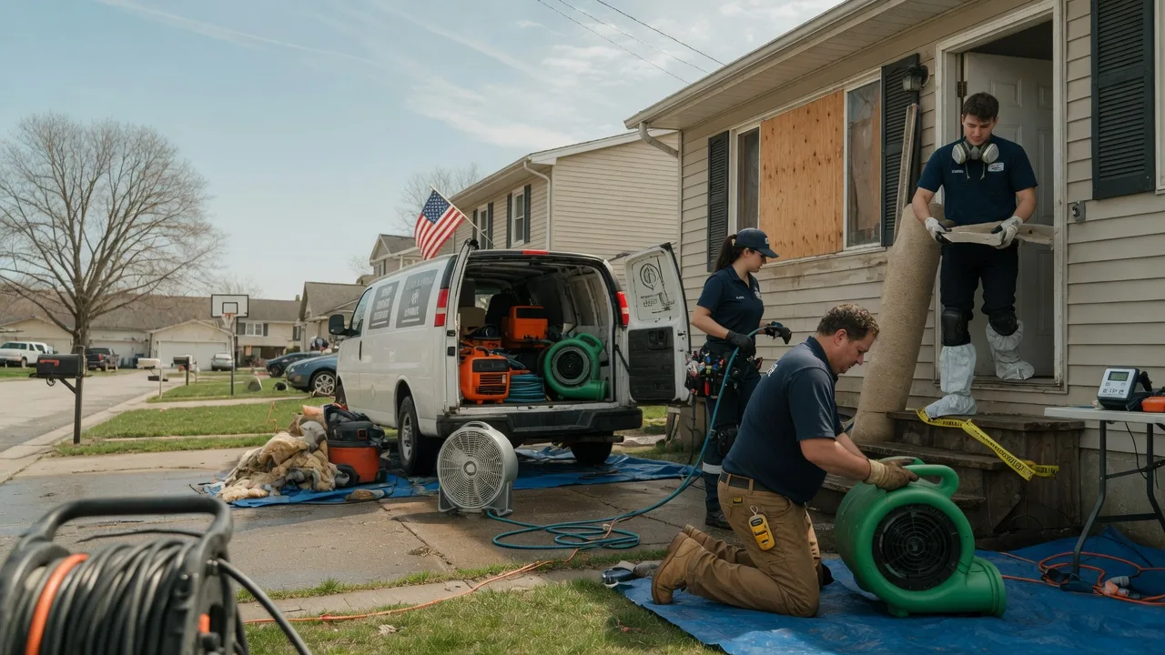 Water Damage Restoration in Port Hope, MI near me